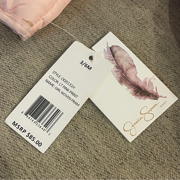 Pink 3/6 Month Baby Snowsuit - Jessica Simpson - Picture 5 of 9